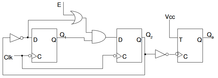 Circuit sequentiel t d