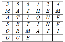 Le cryptogramme1
