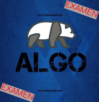 Algorithme_Examen