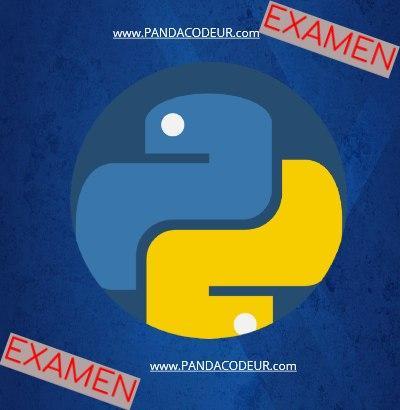 Python Examen